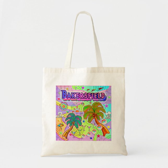 Bakersfield Vacation Target Tote Bag (Front)