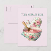 Bakery add message Business name mitt icing