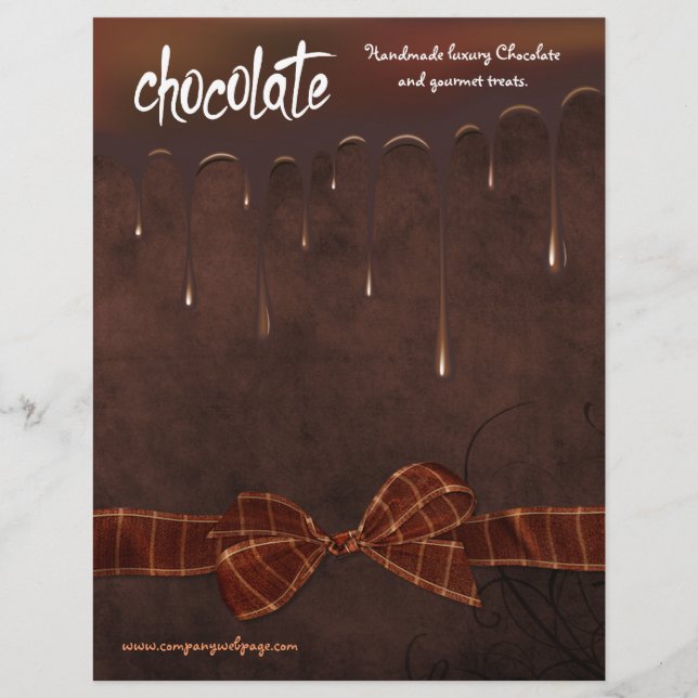 Bakery and Chocolatier Bake Sale Flyer (Front)