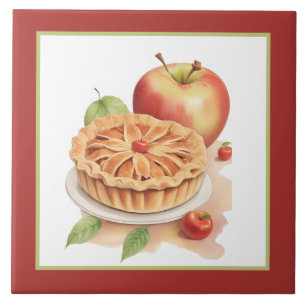 bakery apple pie home business crafting ceramic tile