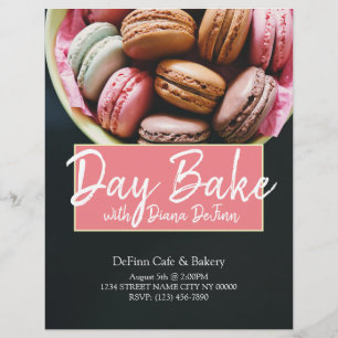 Bakery Bake Event Cafe Chef Flyer