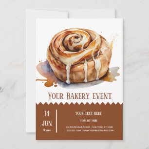 Bakery Bake event Invitation