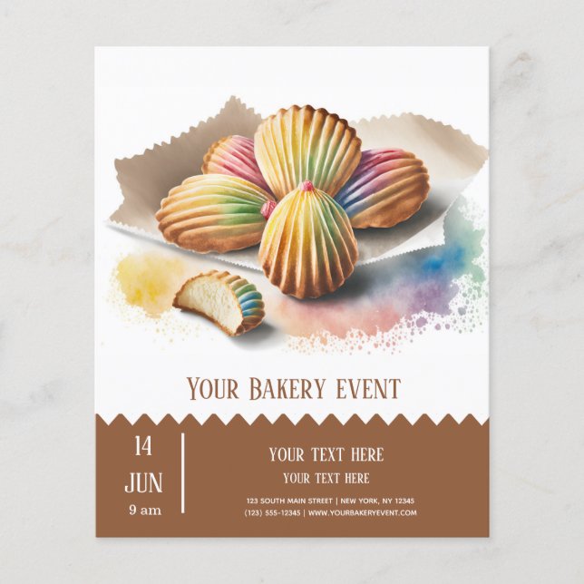 Bakery Bake flyer (Front)