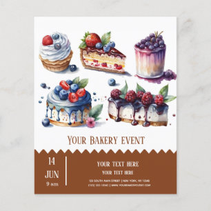 Bakery Bake flyer