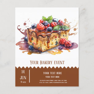 Bakery Bake flyer