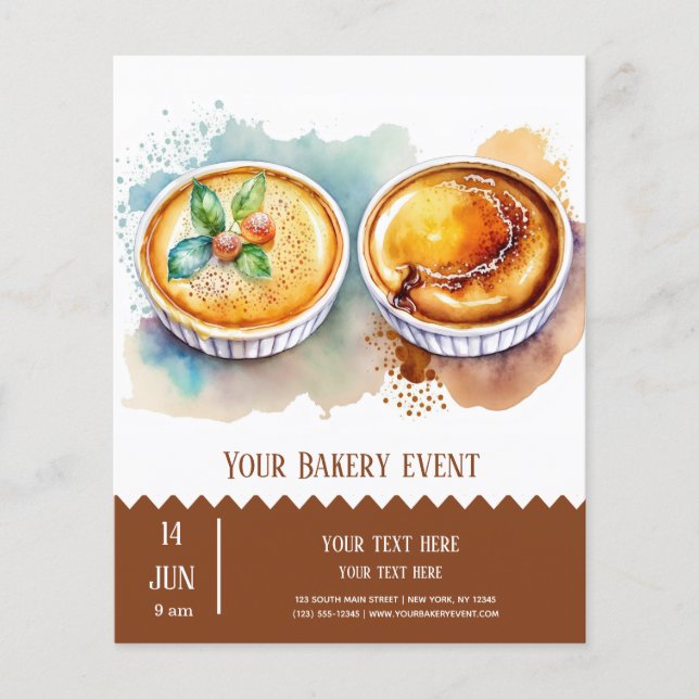 Bakery Bake flyer (Front)