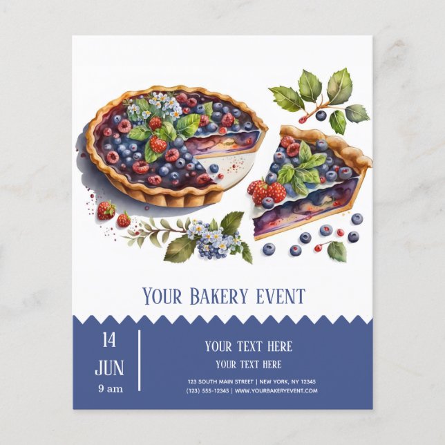 Bakery Bake flyer (Front)