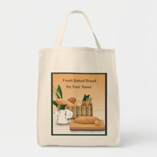 Bakery Baked Bread Grocery Tote Bag
