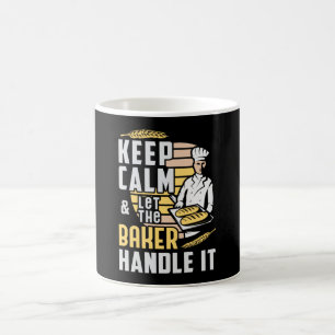 Bakery Baker Bake Keep Calm Baking Gift Idea Coffee Mug