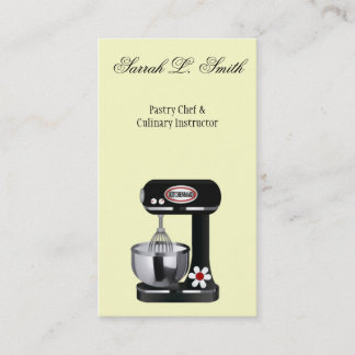 Bakery & Baker Pastry Chef Business Card
