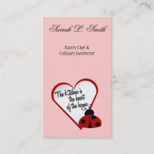 Bakery & Baker Pastry Chef Business Card