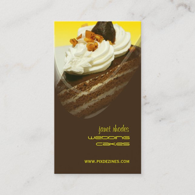 Bakery, bakers Photo templates business cards (Front)