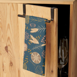 Bakery Bliss: Artisan Bread & Barley, Teal Tea Towel