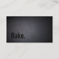 Bakery Bold Text Bake Minimalist