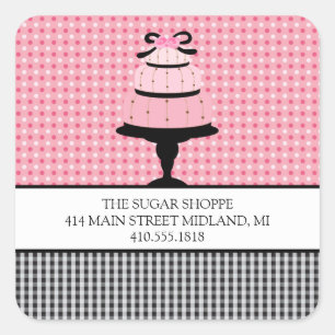 Bakery Boutique Style Product Label Stickers