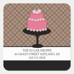 Bakery Boutique Style Product Label Stickers