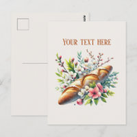 Bakery bread add message business name 