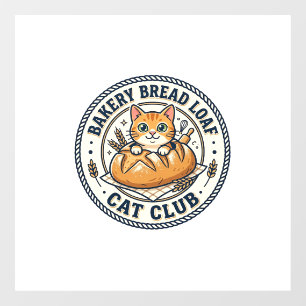 Bakery Bread Loaf Cat Cat Mum Gift Idea - Bakery B
