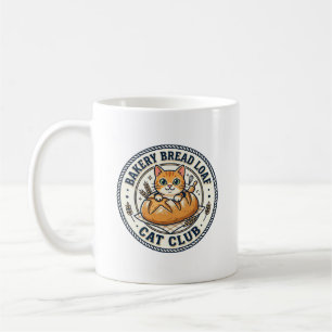 Bakery Bread Loaf Cat Cat Mum Gift Idea - Bakery B Coffee Mug