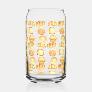 Bakery Bread Treats Can Glass