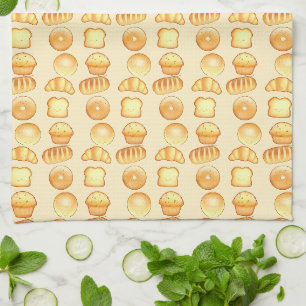 Bakery Bread Treats Tea Towel