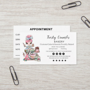 Bakery Business  APPOINTMENT Business Card