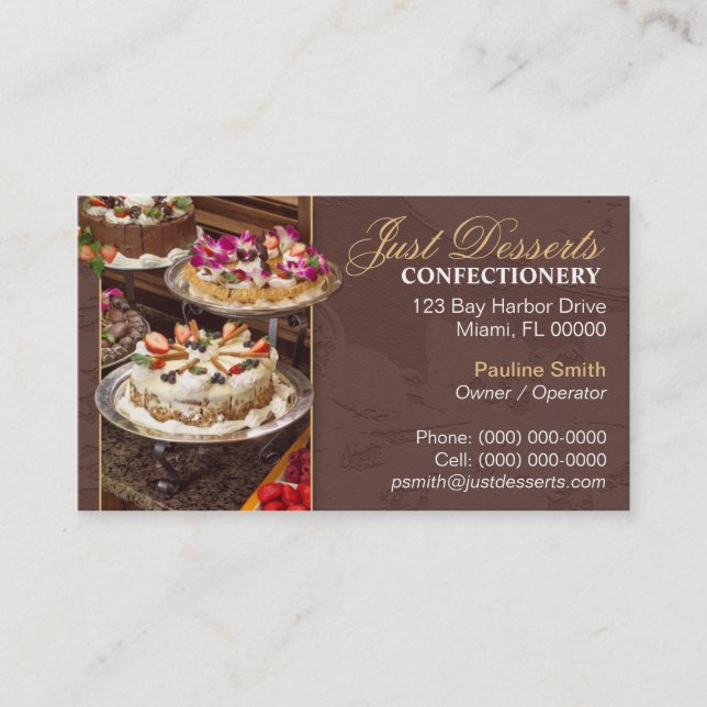 Bakery Business Card (Front)