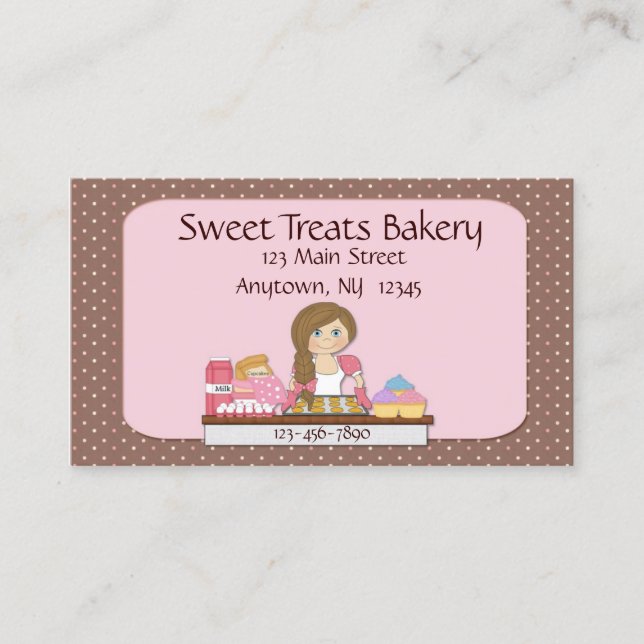 Bakery Business Card (Front)