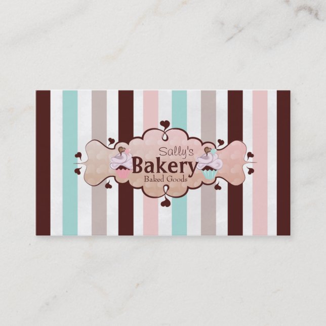 bakery business card (Front)