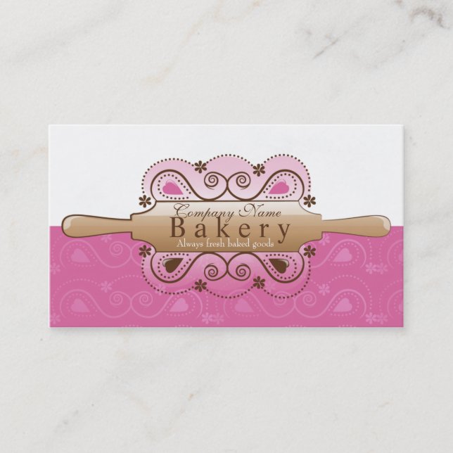 bakery business card (Front)