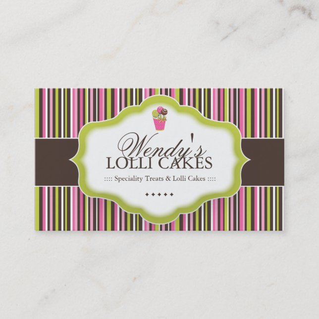 Bakery Business Cards (Front)