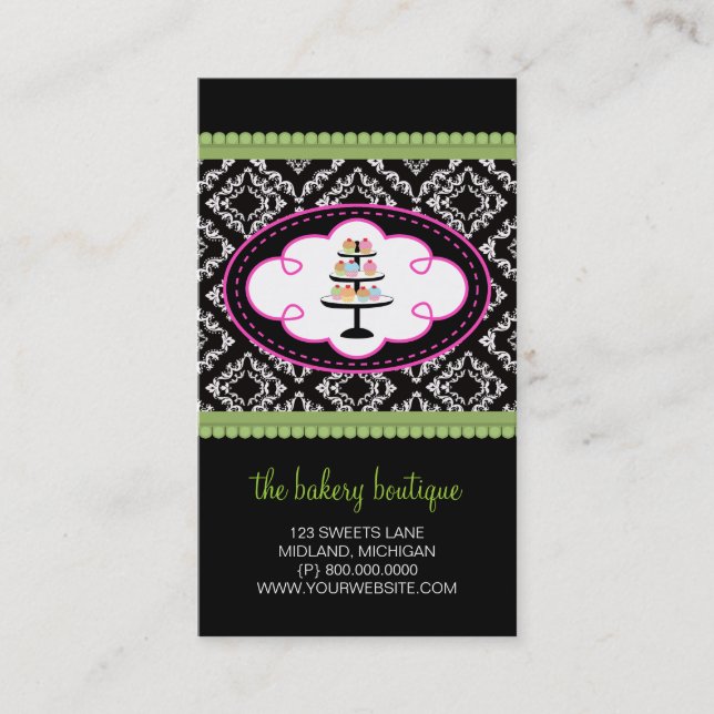Bakery Business Cards (Front)