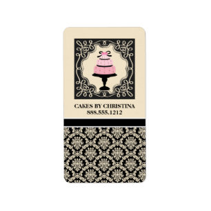 Bakery Business Product Labels {Cakes}