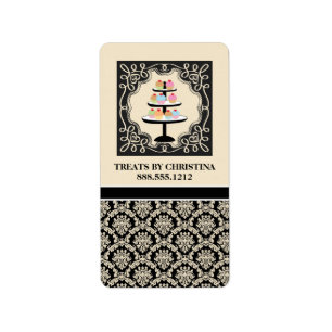 Bakery Business Product Labels {Cakes}