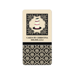 Bakery Business Product Labels {Cakes}