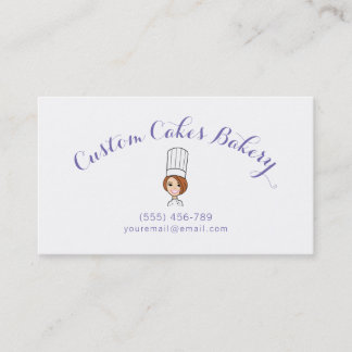 Bakery & Cake Business Logo Business Card