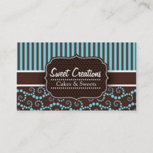Bakery/Cakes/Sweets Creations Business Card