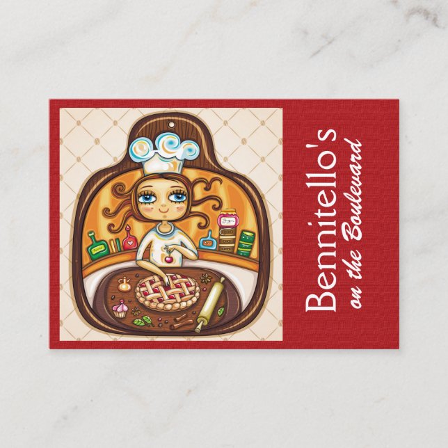 Bakery / Caterer / Food Industry - SRF Business Card (Front)