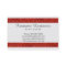 Bakery & Catering Red Glitter Business Cards