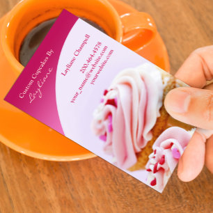 Bakery Cupcakes Business Card