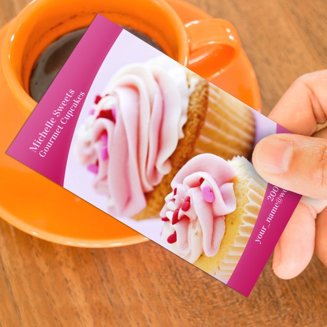 Bakery Cupcakes Business Card (Creator Uploaded)