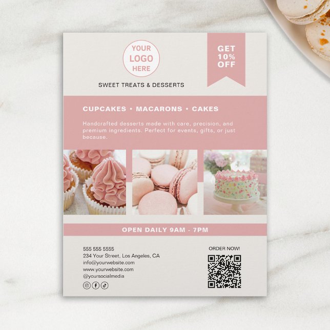 Bakery Custom Logo Flyer (Bakery Custom Logo Flyer)
