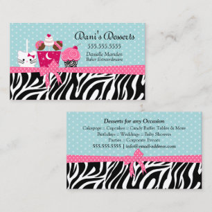 Bakery Desserts Business Card