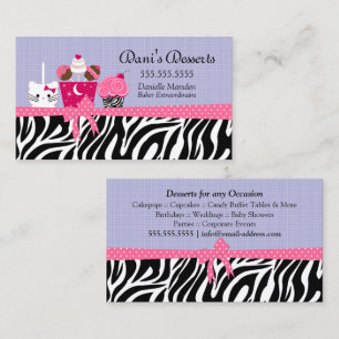 Bakery Desserts Business Card
