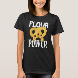 Bakery Donut Baking Flour Power Confectioner Cake  T-Shirt