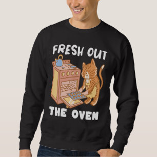 Bakery Donut Fresh from the Oven Pastry Cake Baker Sweatshirt