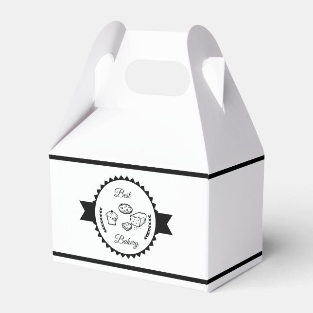 Bakery Favour Box (Front Side)
