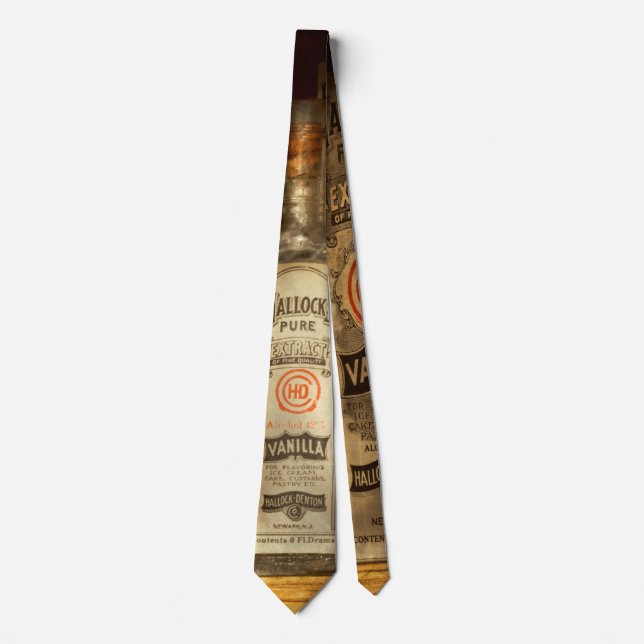 Bakery - Hallocks pure vanilla extract Tie (Front)
