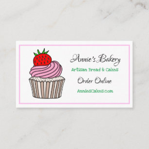 Bakery   Ice Cream Cake Baking  Business Card