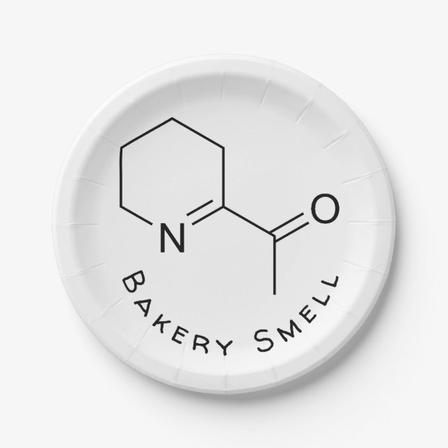 Bakery Junkie Paper Plate (Front)